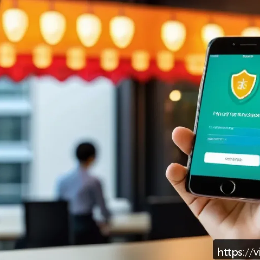 호혜적 교환 시스템의 데이터 보호 방안 - A modern Vietnamese online banking interface displayed on a sleek smartphone held by a young Vietnam...